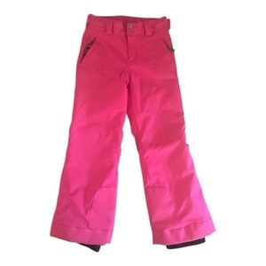 Spyder Bright Pink Kids Snow Pants